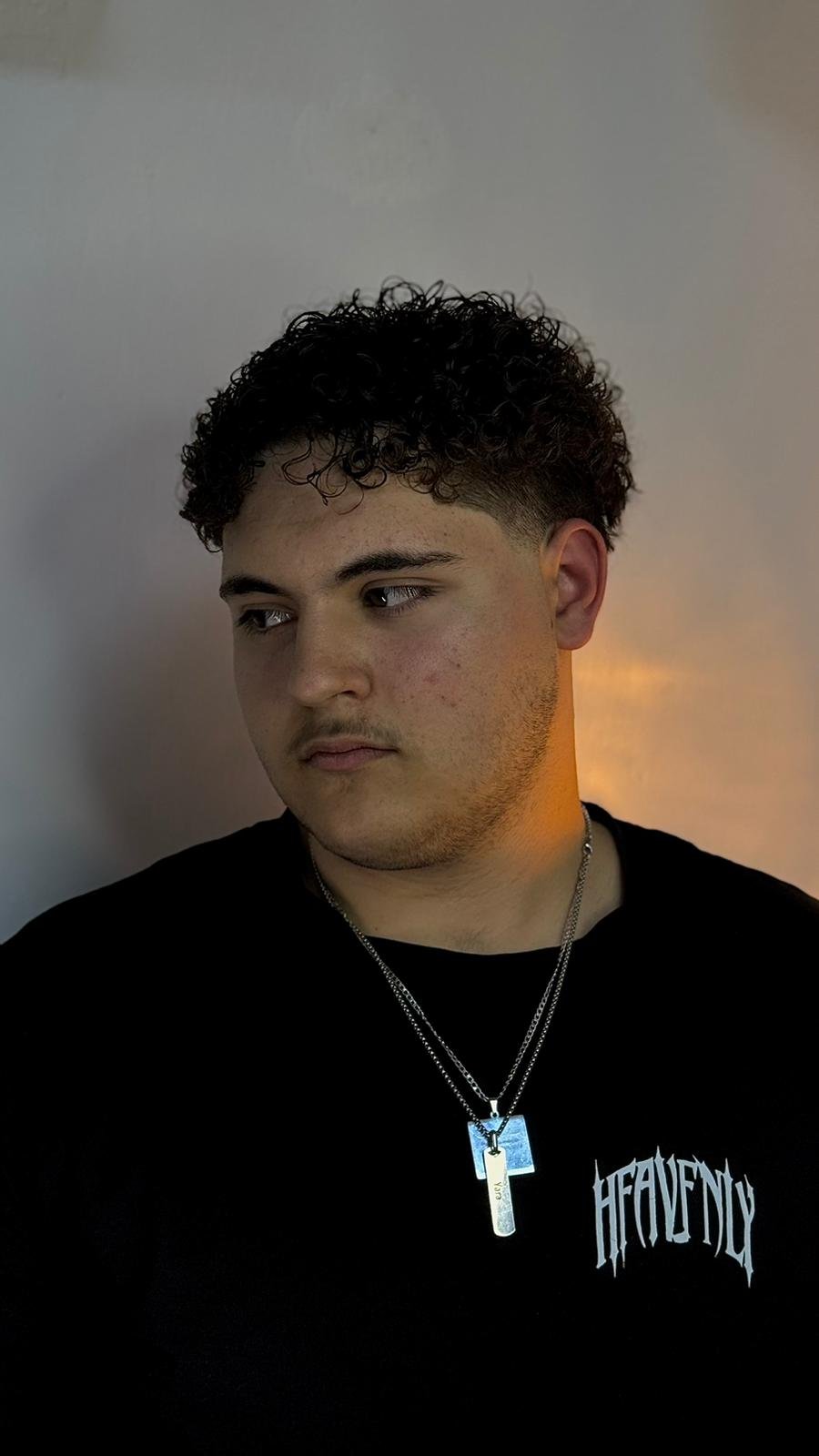 Cacheado com Fade